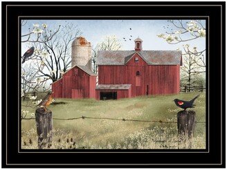 Harbingers of Spring by Billy Jacobs, Ready to hang Framed Print, Black Frame, 27 x 21