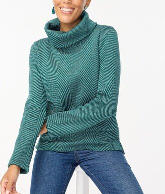 Women's Long-Sleeve Funnelneck Pullover