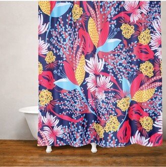 Crysanthemum Shower Curtain