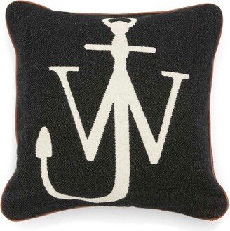 Anchor-Logo Squared Cushion