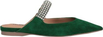 Mules & Clogs Green-AC