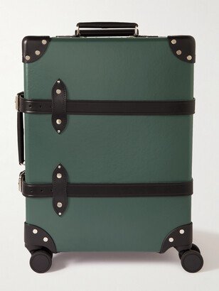 No Time to Die Carry-On Leather-Trimmed Trolley Case