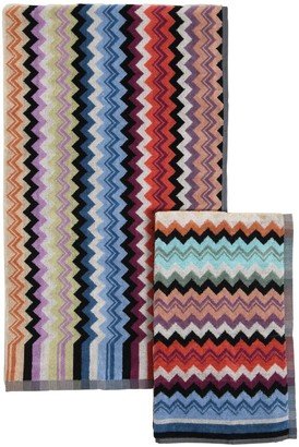 MISSONI HOME COLLECTION Set of 2 Adam cotton towels