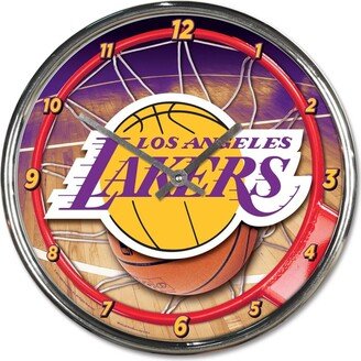 Wincraft Los Angeles Lakers Chrome Wall Clock