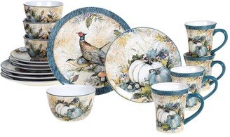 Harvest Gatherings 16 Piece Dinnerware Set