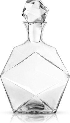 Faceted Crystal Liquor Decanter