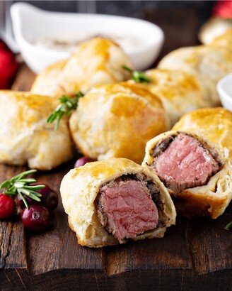 The Cajun Turkey Co Beef Wellington, 6 Count