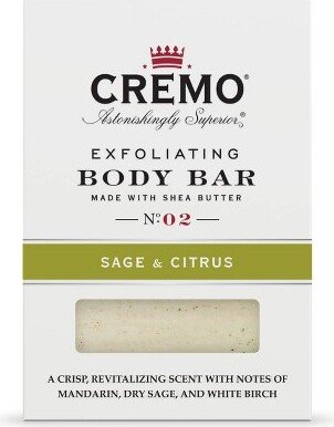 Cremo Body Bar Soap - Sage and Citrus - 6oz/3ct