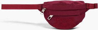 Embroidered canvas belt bag