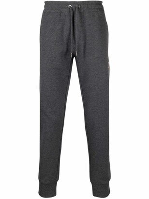 Drawstring-Waist Cotton Track Trousers-AA