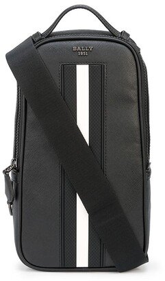 Malik leather crossbody bag