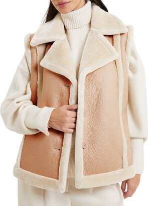 Women's Belen Notch-Collar Faux-Fur Vest