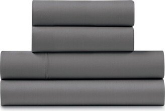 Ella Jayne 1200 Thread Count 100% Cotton Sateen Deep Pocket 4-Piece Sheet Set-AA