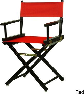 Black Frame 18-inch Director's Chair