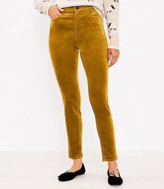 Velvet Skinny Pants