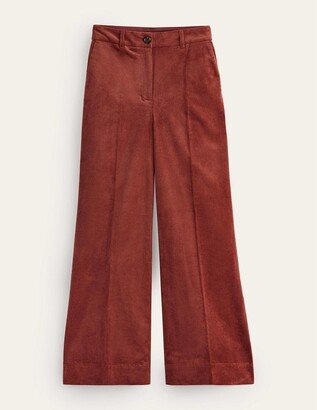 Wide-Leg Corduroy Pants