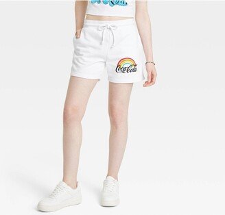 Women's Coca-Cola Keeping It Real Graphic horts - White