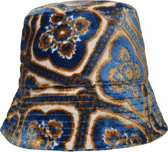 Multicolor Cotton Blend Hat