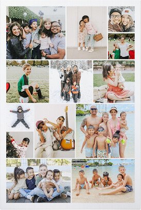 Celebration Photo Boards: Gallery Of Thirteen Portrait Celebration Photo Board, Multicolor