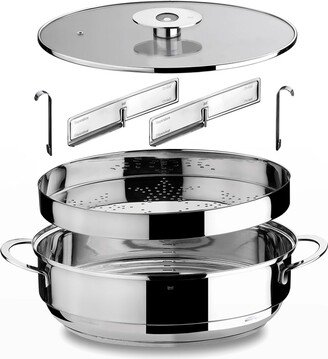 Oval Deep Casserole with Lid and Grill