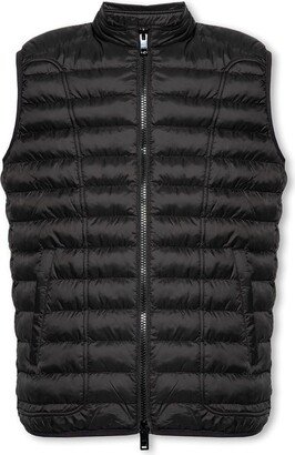 W-Hawkyl-Sl Zip-Up Quilted Gilet