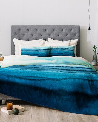 Monika Strigel Blue Ombre Comforter Set