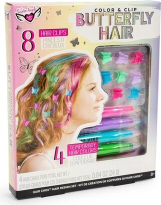 Color & Clip Butterfly Hair Design Kit