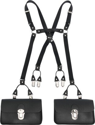 Adjustable-Strap Leather Braces