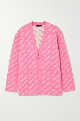 Jacquard Cardigan - Pink