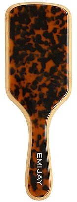 Emi Jay Bamboo Paddle Brush in Brown