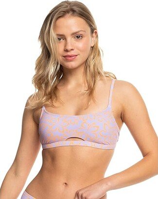 Hawaiian Heat Bralette (Mock Orange Hawaiian Heat) Women's Swimwear