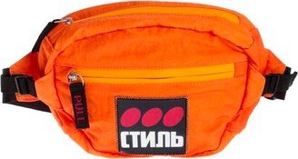 Cyrillic Script Logo Belt Bag