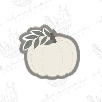 Pumpkin With Floral Cookie Cutter