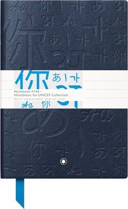 Unicef Notebook #146 Blue Notebook Midnight Blue