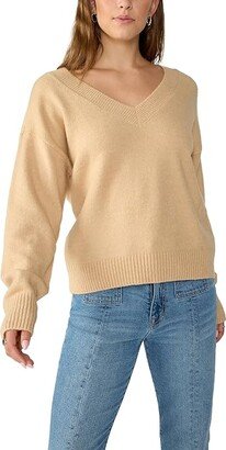 Easy Breezy V-Neck Pullover (Roasted Cappuccino) Women's Clothing