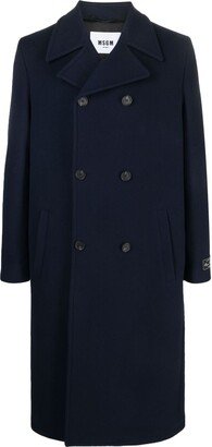 Tailored Double-Breast Wool Coat