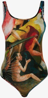 Women's Hieronymus Bosch Bodysuit In Multicolor