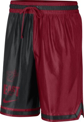 Miami Heat Courtside Men's Dri-FIT NBA Graphic Shorts in Red