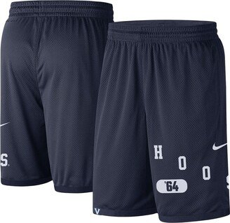 Men's Navy Virginia Cavaliers Wordmark Performance Shorts