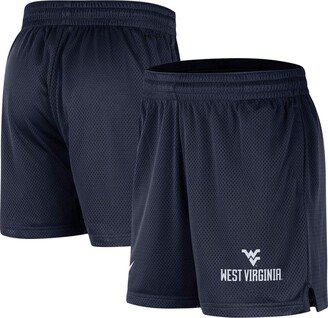 Men's Navy West Virginia Mountaineers Mesh Performance Shorts