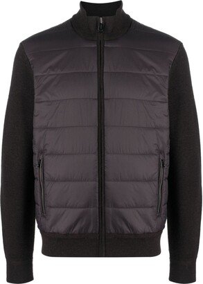 Wool-Sleeves Padded Jacket