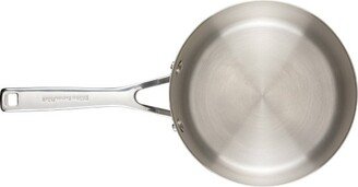 3qt 3-Ply Blasé Stainless Steel Induction Saucepan with Lid Silver