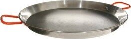 Garcima La Paella 24-Inch Carbon Steel Paella Pan (Silver)