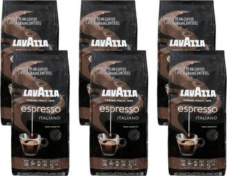 Lavazza Espresso Italiano Whole Bean Coffee - Case of 6/12 oz