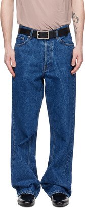 Indigo Loose Fit Jeans