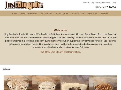 Just Almonds Promo Codes & Coupons