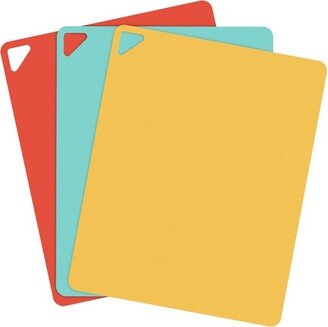 July Home Extra Thin Flexible Cutting Boards (Red / Mint / Yellow)