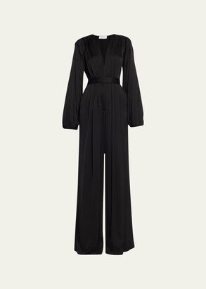 Imogen Belted Wide-Leg Jumpsuit