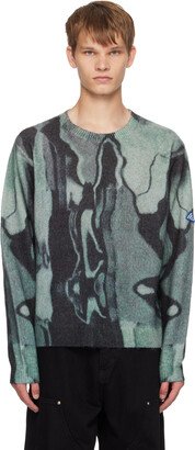 DEVÁ STATES Gray Printed Sweater