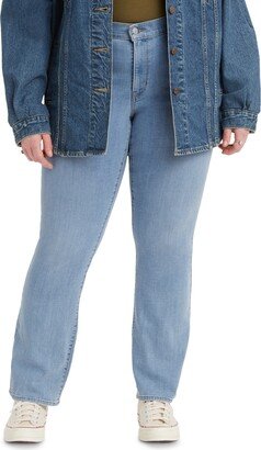 Trendy Plus Size High-Rise Bootcut-Leg Jeans